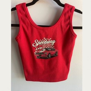 Obsessive love tank top in size small